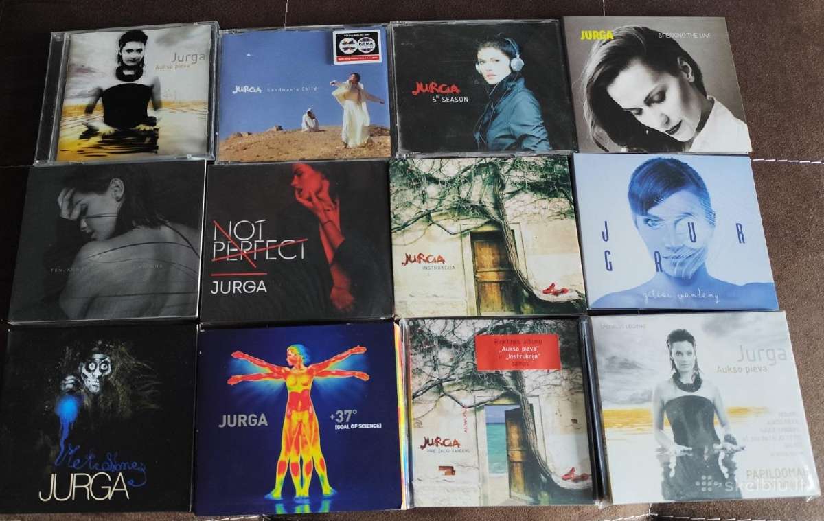 Jurgos 12 CD ir 2lp - nuotraukos Nr. 2