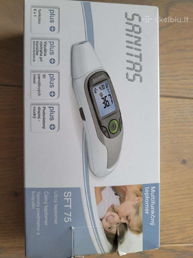 Bekontaktis universalus termometras Sanitas Sft 75