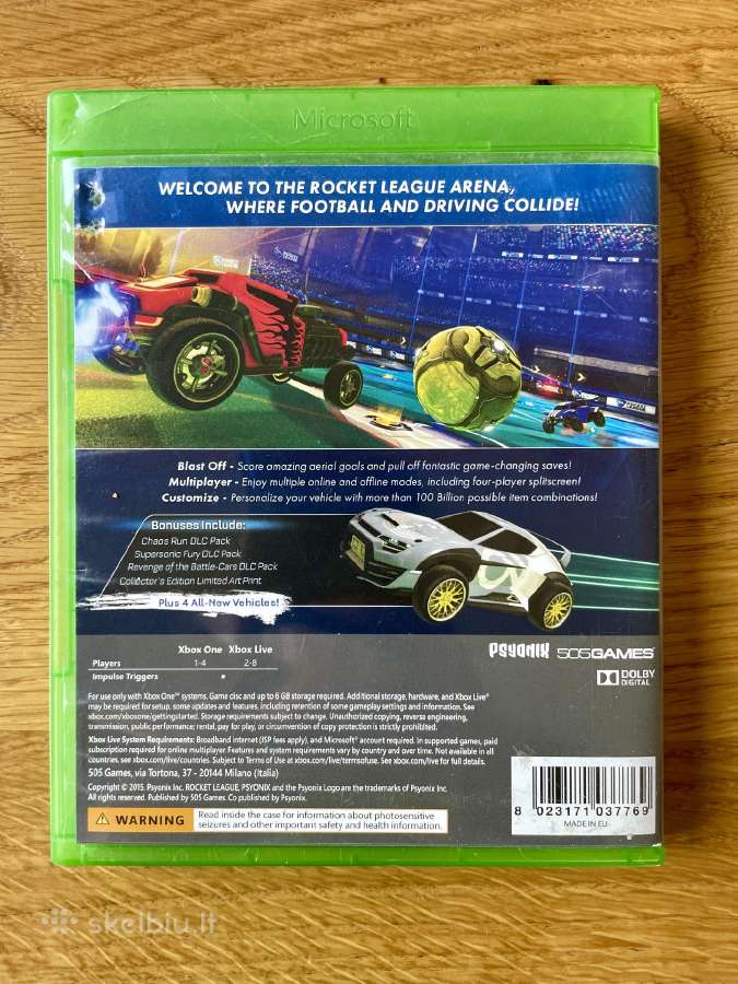 Xbox One žaidimas Rocket League - nuotraukos Nr. 2