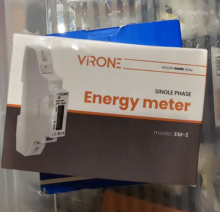 Vienos fazes modulinis elektros skaitiklis - nuotraukos Nr. 4