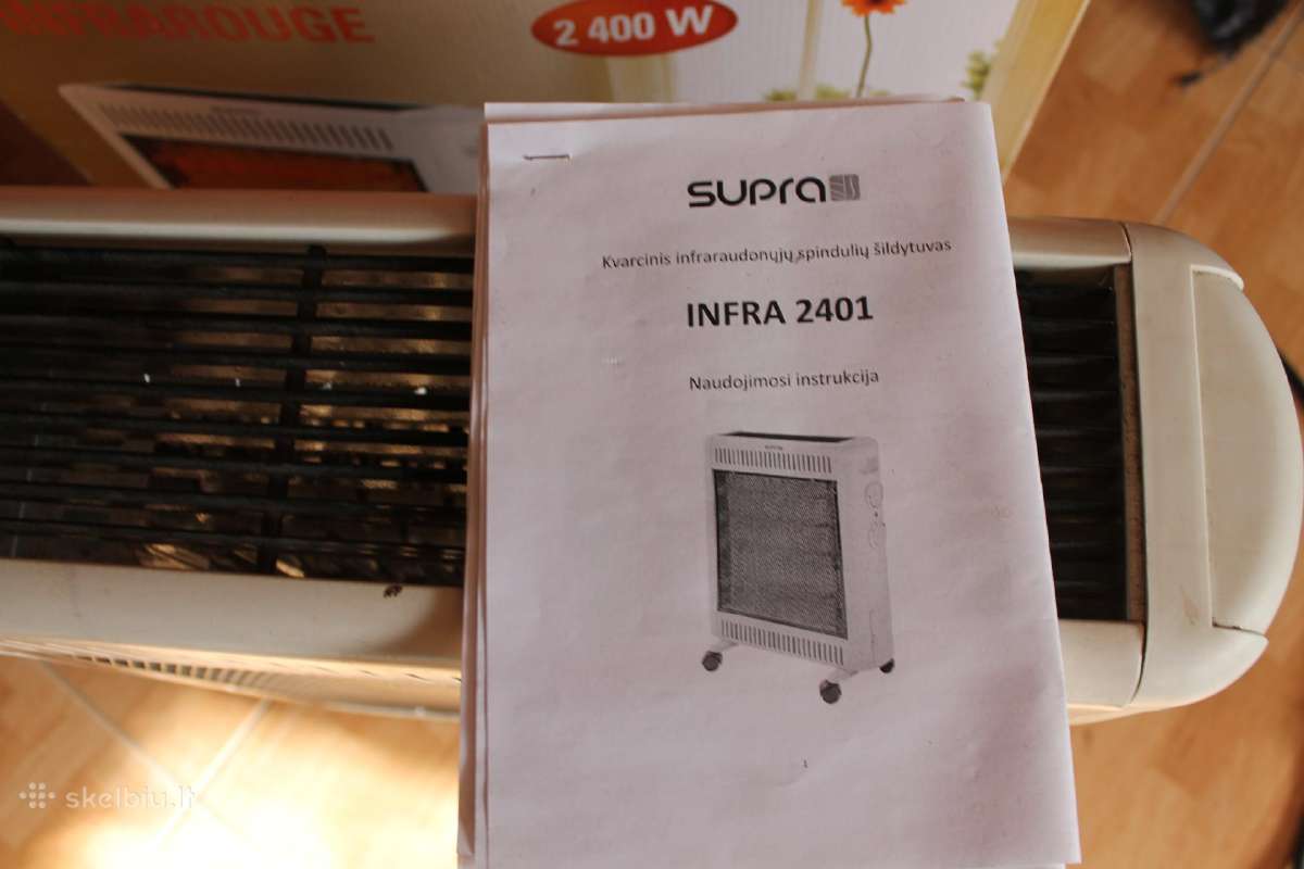 Infraraudonųjų spindulių šildytuvas Supra - nuotraukos Nr. 4