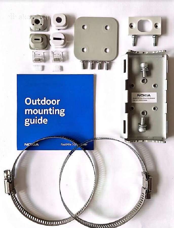 Nokia Fastmile Receiver 5g14b tvirtinimo elementai