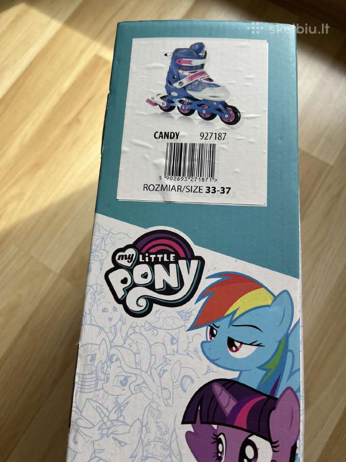 My little Pony riedučiai 33-37 dydis - nuotraukos Nr. 5