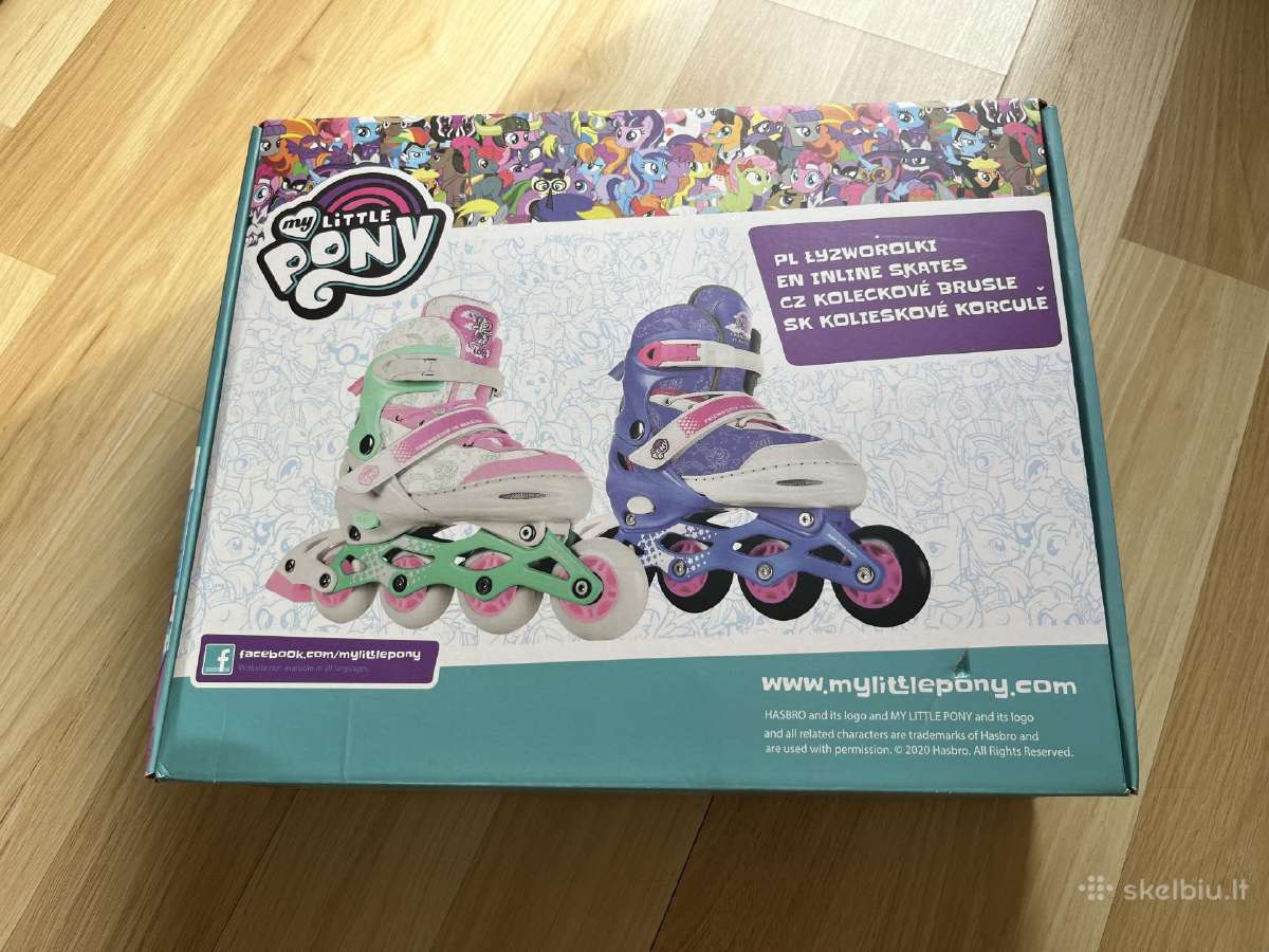 My little Pony riedučiai 33-37 dydis