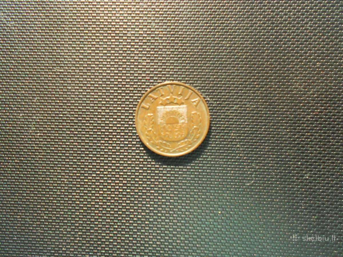 2 sntimai Latvija 1939m - nuotraukos Nr. 2
