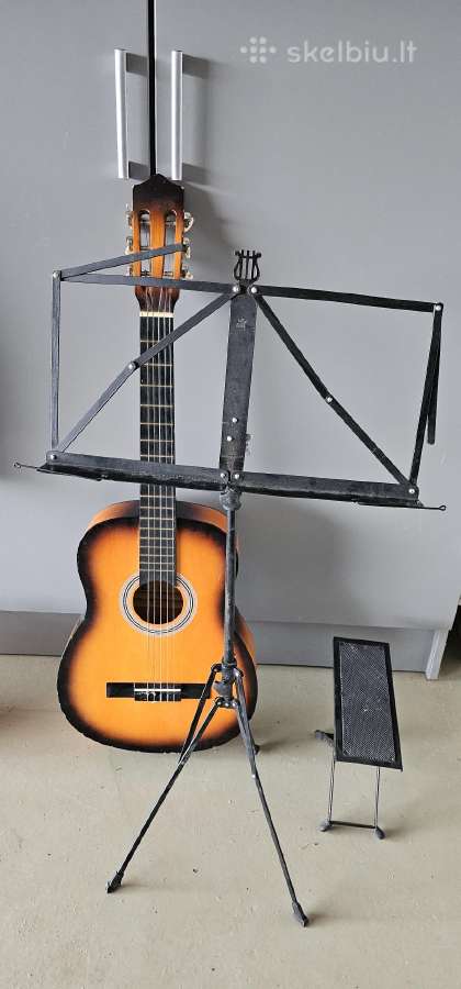 Vaikiška gitara ir priedai