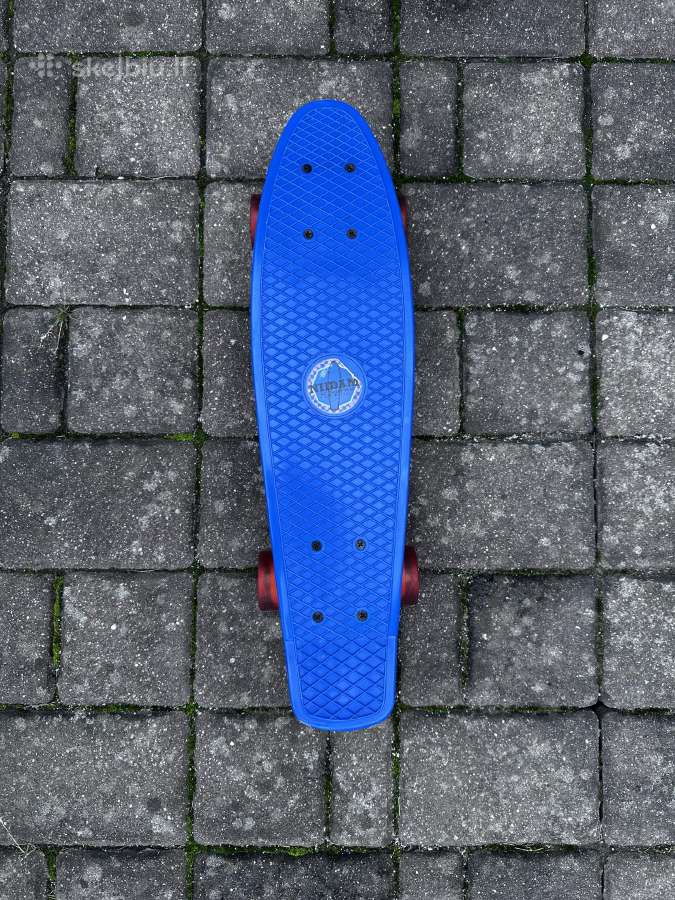 Riedlentė Penny board su šviečiančiais ratukais
