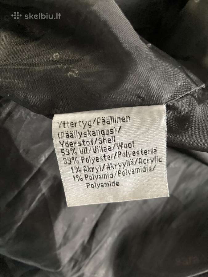 Patogus vilnonis paltas - nuotraukos Nr. 3
