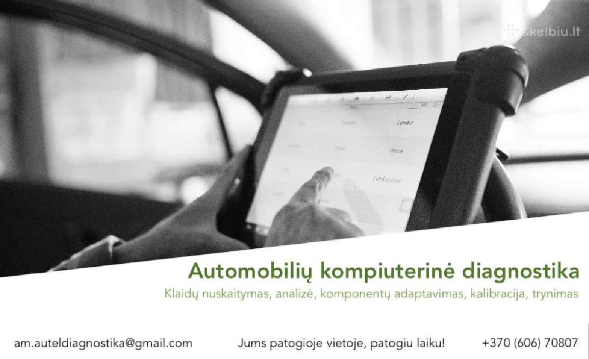Autodiagnostika / Autopatikra / Autoelektrikas