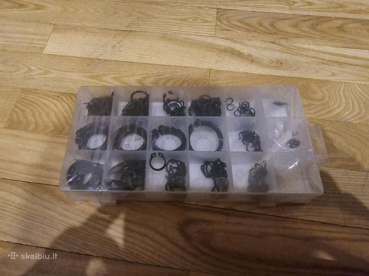Išorinių fiksacinų žiedų rinkinys, 300 vnt. - nuotraukos Nr. 2