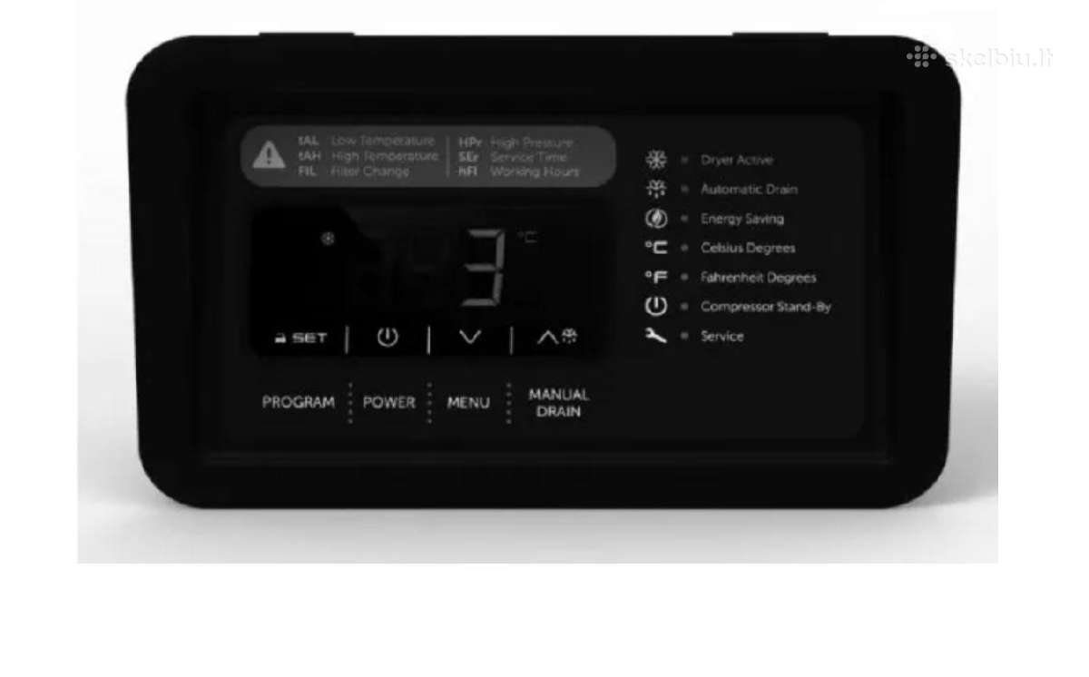 Sraigtinis kompresorius Viber-system 500l 750l/m 1 - nuotraukos Nr. 5