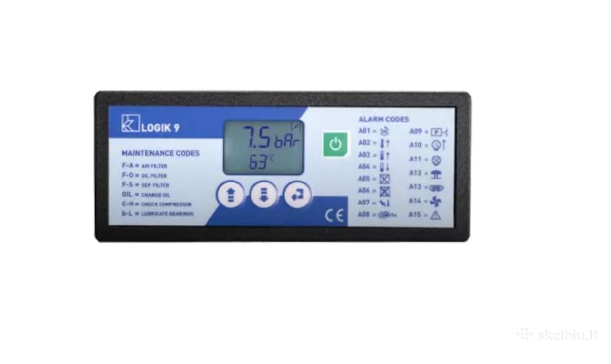 Sraigtinis kompresorius Viber-system 500l 750l/m 1 - nuotraukos Nr. 7