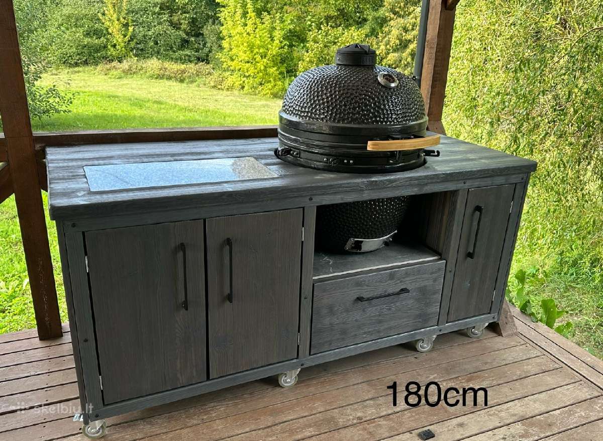 Kamado stalas Kamado kepsninė grilius - nuotraukos Nr. 26