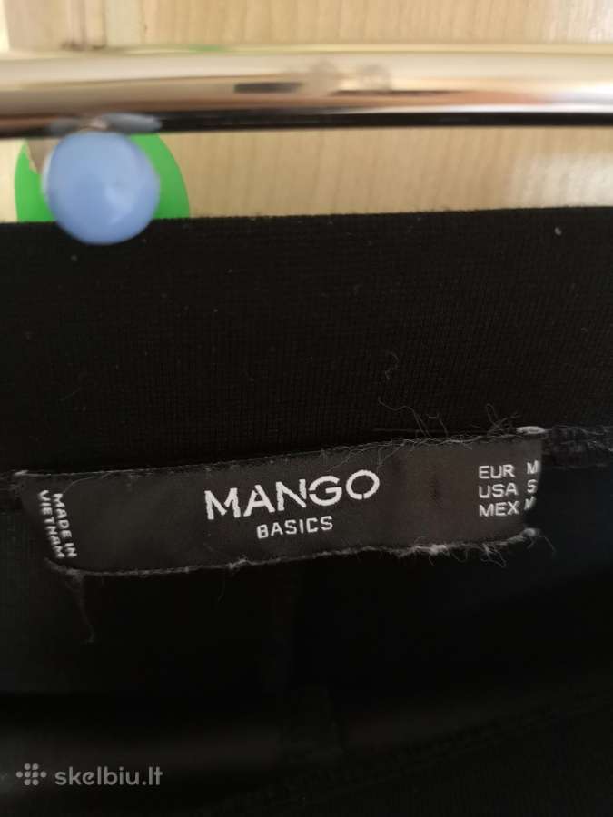 Mango juodos odos imitacijos tamprės - nuotraukos Nr. 6