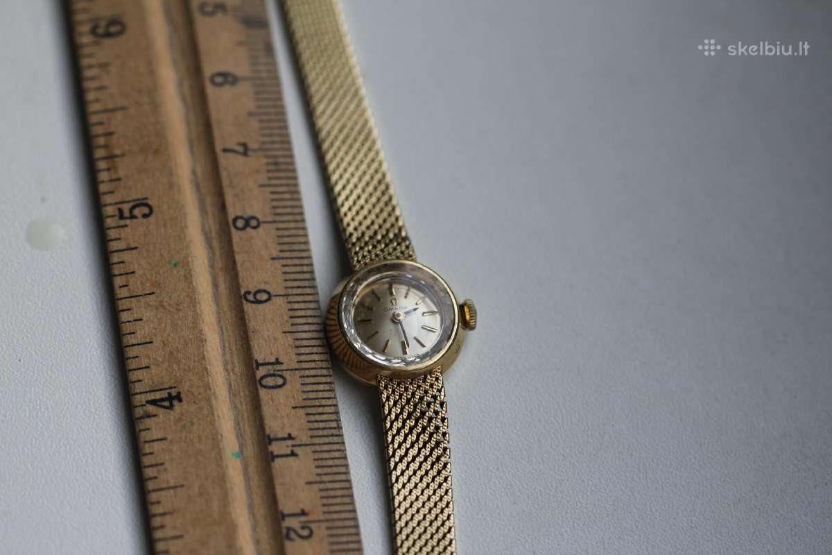 Mehaninis Omega moteriskas 585pr auksas - nuotraukos Nr. 22