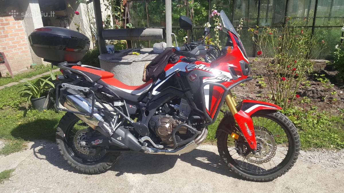 Parduodu honda Crf 1000 afrika twin 2017m - nuotraukos Nr. 2