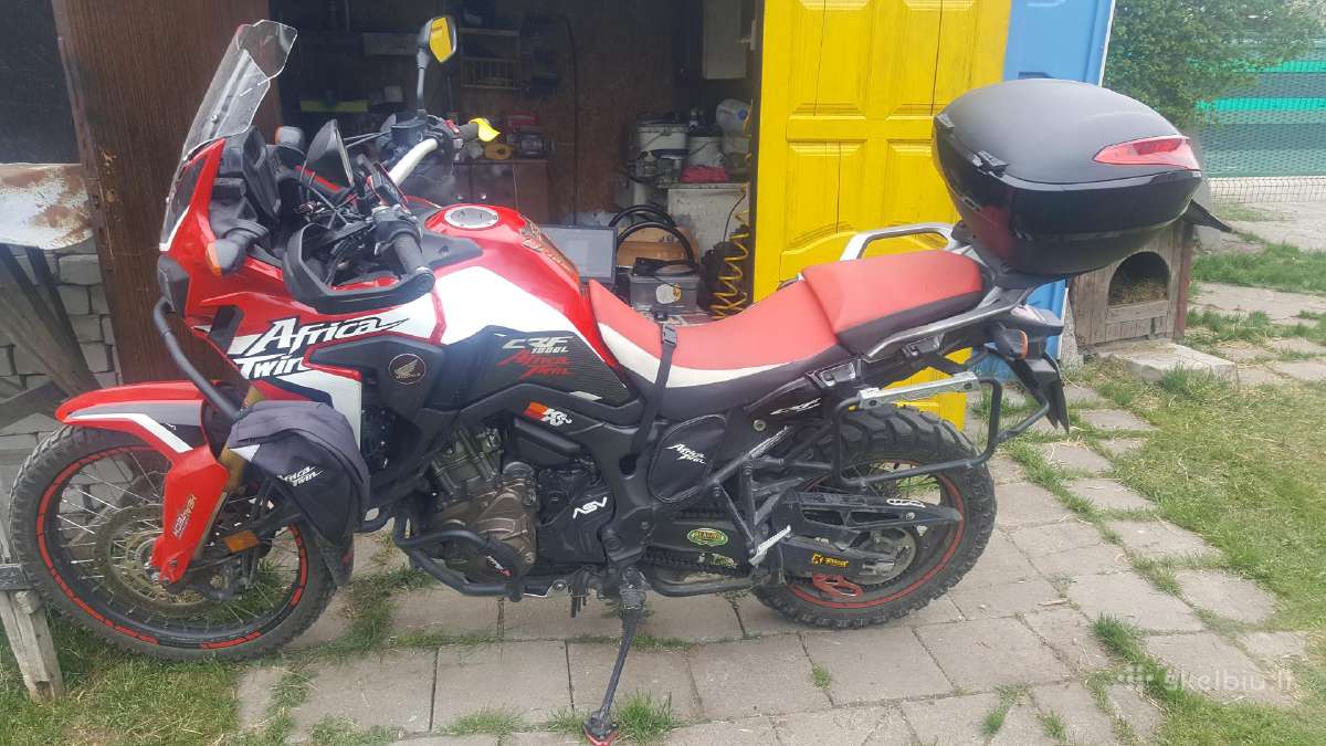 Parduodu honda Crf 1000 afrika twin 2017m - nuotraukos Nr. 11