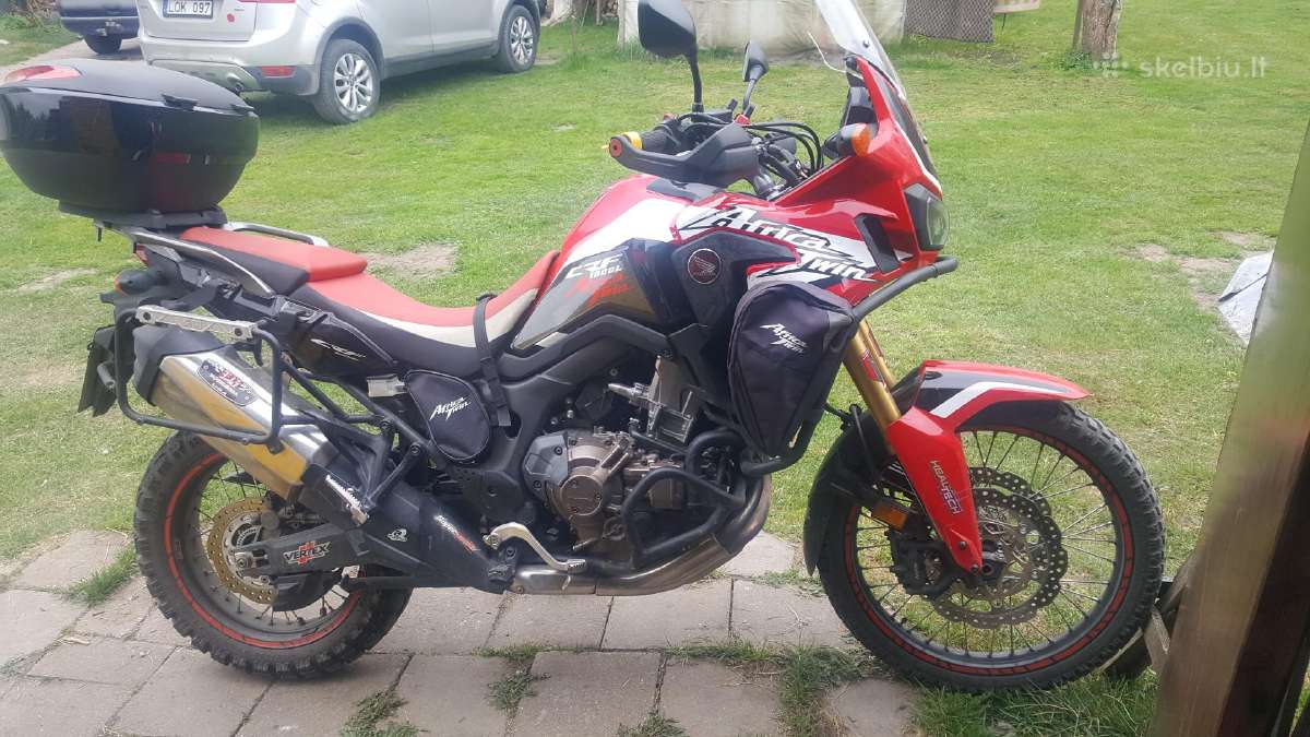 Parduodu honda Crf 1000 afrika twin 2017m