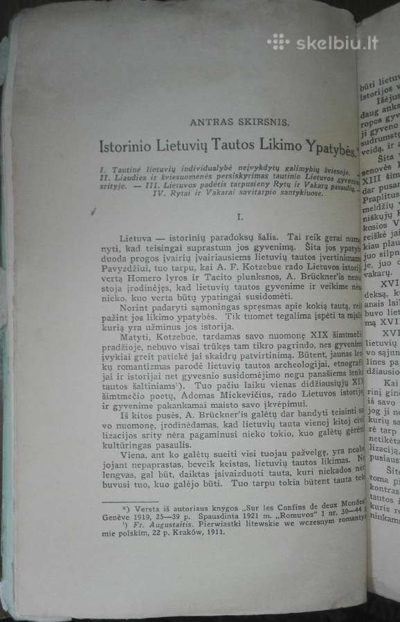 1788. Lietuvių Tauta Ir Jos Ugdymas St. Šalkauskis - nuotraukos Nr. 3