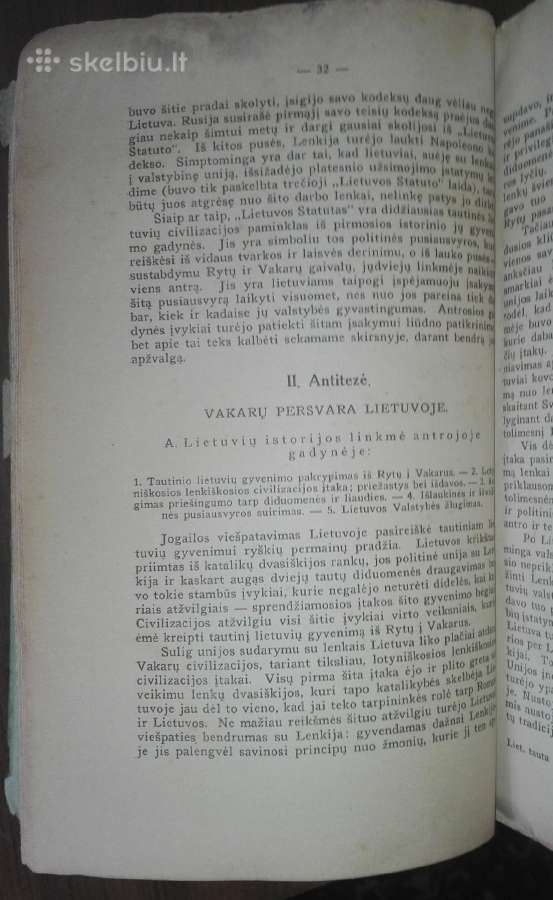 1788. Lietuvių Tauta Ir Jos Ugdymas St. Šalkauskis - nuotraukos Nr. 5