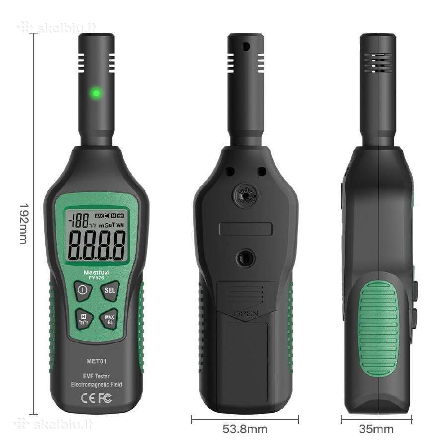 Daug modelių! Emf elektromagnetinio lauko matuokli - nuotraukos Nr. 10