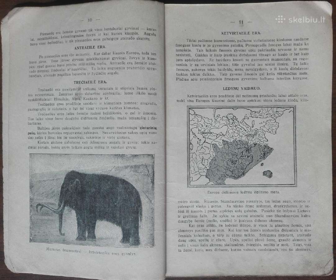 1789. Lietuvos Geografija S.tarvydas reta antikvar - nuotraukos Nr. 4
