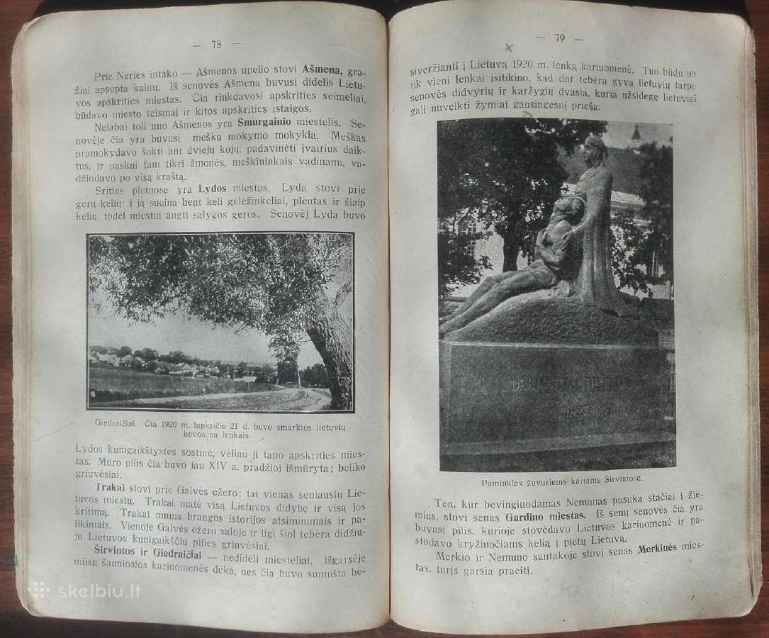 1789. Lietuvos Geografija S.tarvydas reta antikvar - nuotraukos Nr. 9