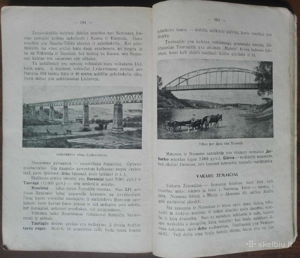 1789. Lietuvos Geografija S.tarvydas reta antikvar - nuotraukos Nr. 15