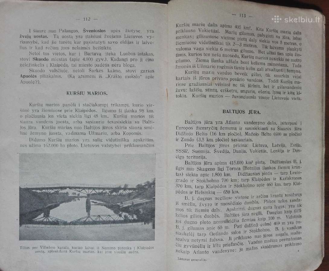 1789. Lietuvos Geografija S.tarvydas reta antikvar - nuotraukos Nr. 16