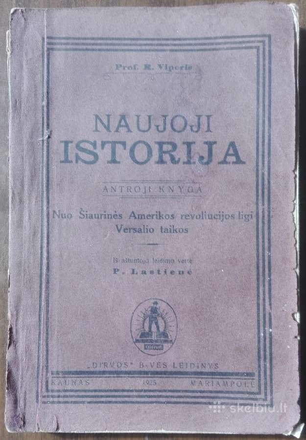 1790. Naujoji Istorija R. Viperis