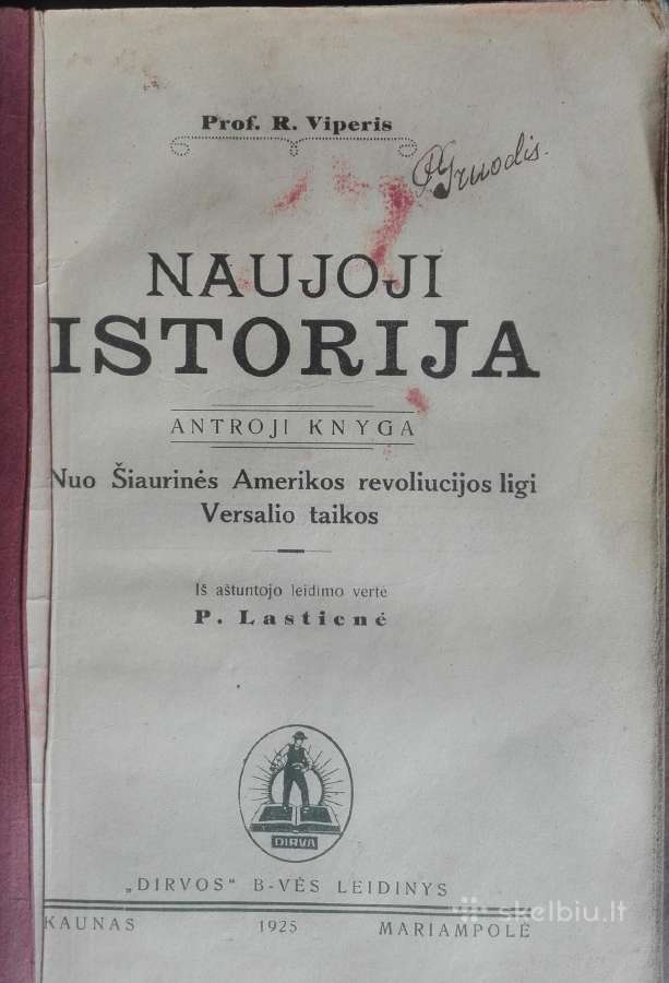 1790. Naujoji Istorija R. Viperis - nuotraukos Nr. 2
