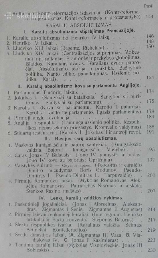 1791. Visuotinė Istorija Naujieji Laikai XVI ir XV - nuotraukos Nr. 4