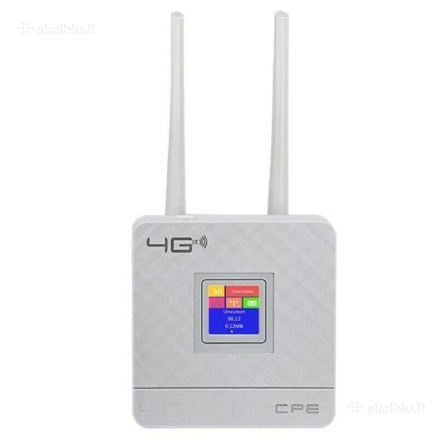 Daug modelių! Modemas su Sim kortele 4G Lte - nuotraukos Nr. 7