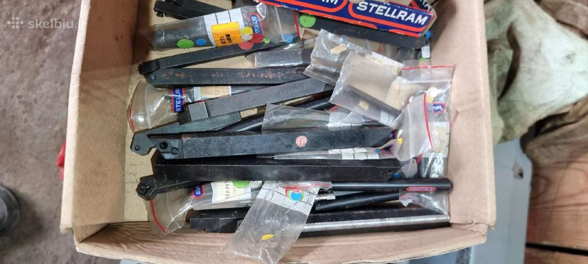 Metalo tekinimo peiliai, plokštelės ir kt. - nuotraukos Nr. 13