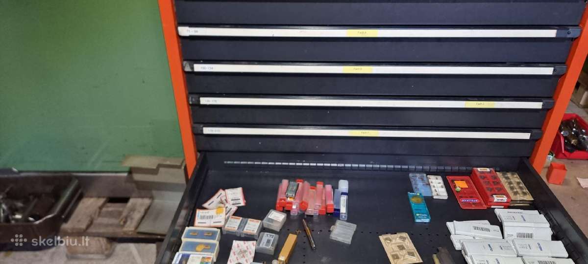 Metalo tekinimo peiliai, plokštelės ir kt. - nuotraukos Nr. 18