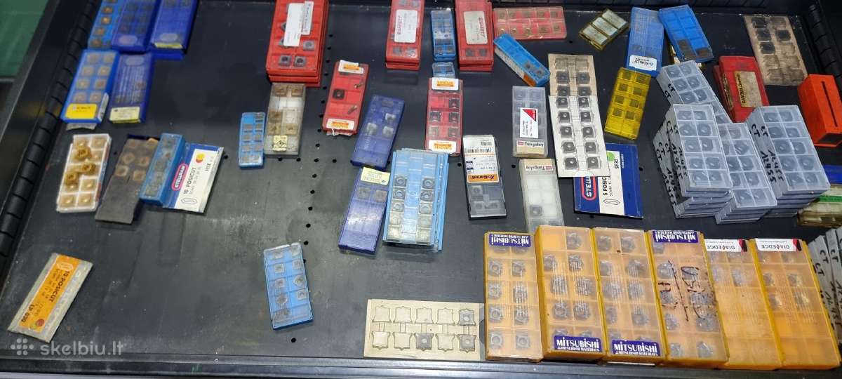 Metalo tekinimo peiliai, plokštelės ir kt. - nuotraukos Nr. 23