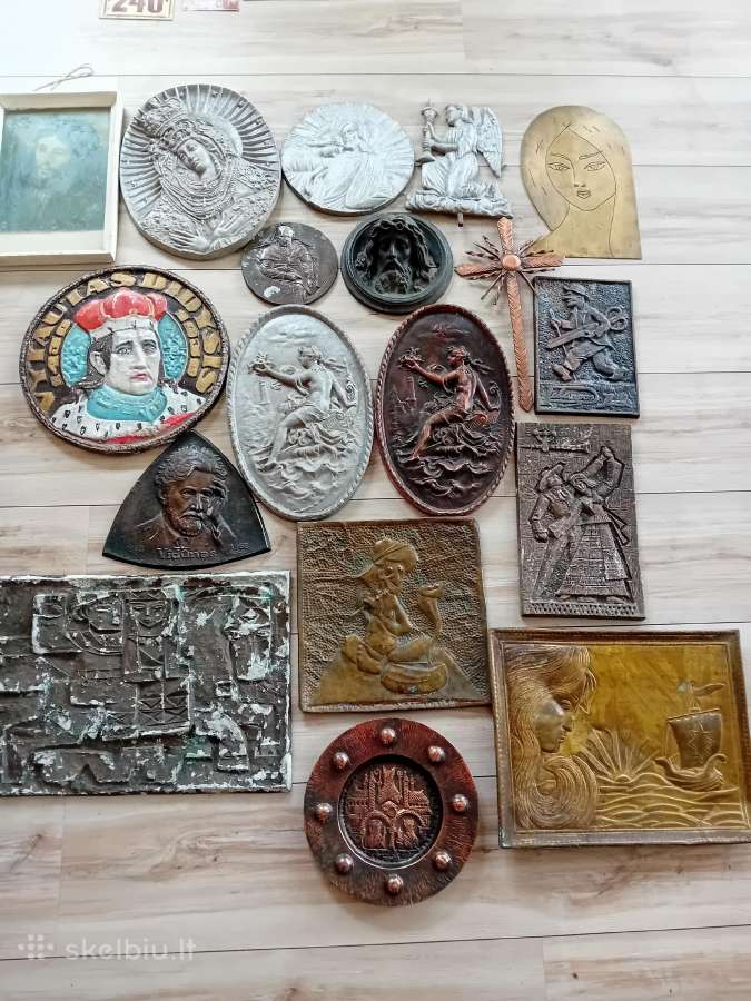 Medaliai,sidabrinis kryzius su grandinele - nuotraukos Nr. 12