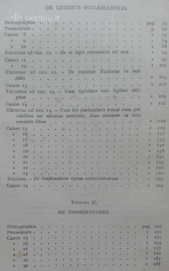 1795. Commentarium In Codicem Iuris Canonici (Kano - nuotraukos Nr. 3
