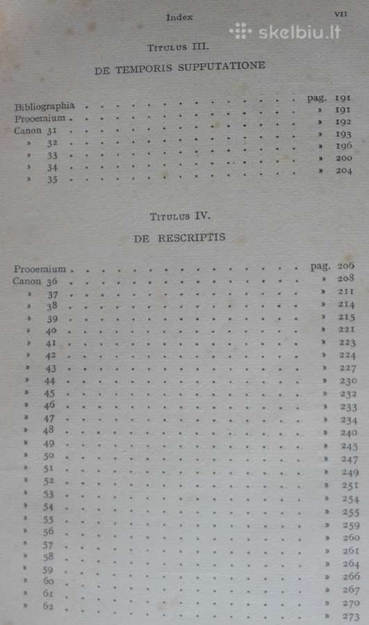 1795. Commentarium In Codicem Iuris Canonici (Kano - nuotraukos Nr. 4