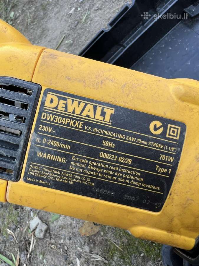 Elektriniai tiesiniai pjuklai - nuotraukos Nr. 5