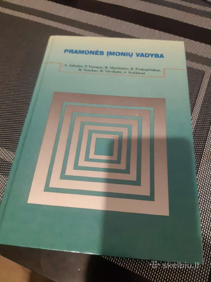 Vadovėlis Pramonės įmonių vadyba - A. Sakalas