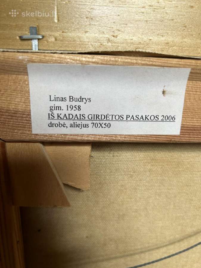 Linas Budrys paveikslas - nuotraukos Nr. 3