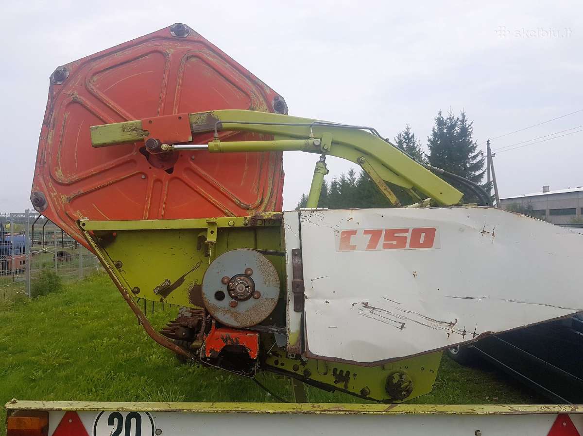 Kombainas Claas Commandor 228cs Ardomas Dalimis - nuotraukos Nr. 7