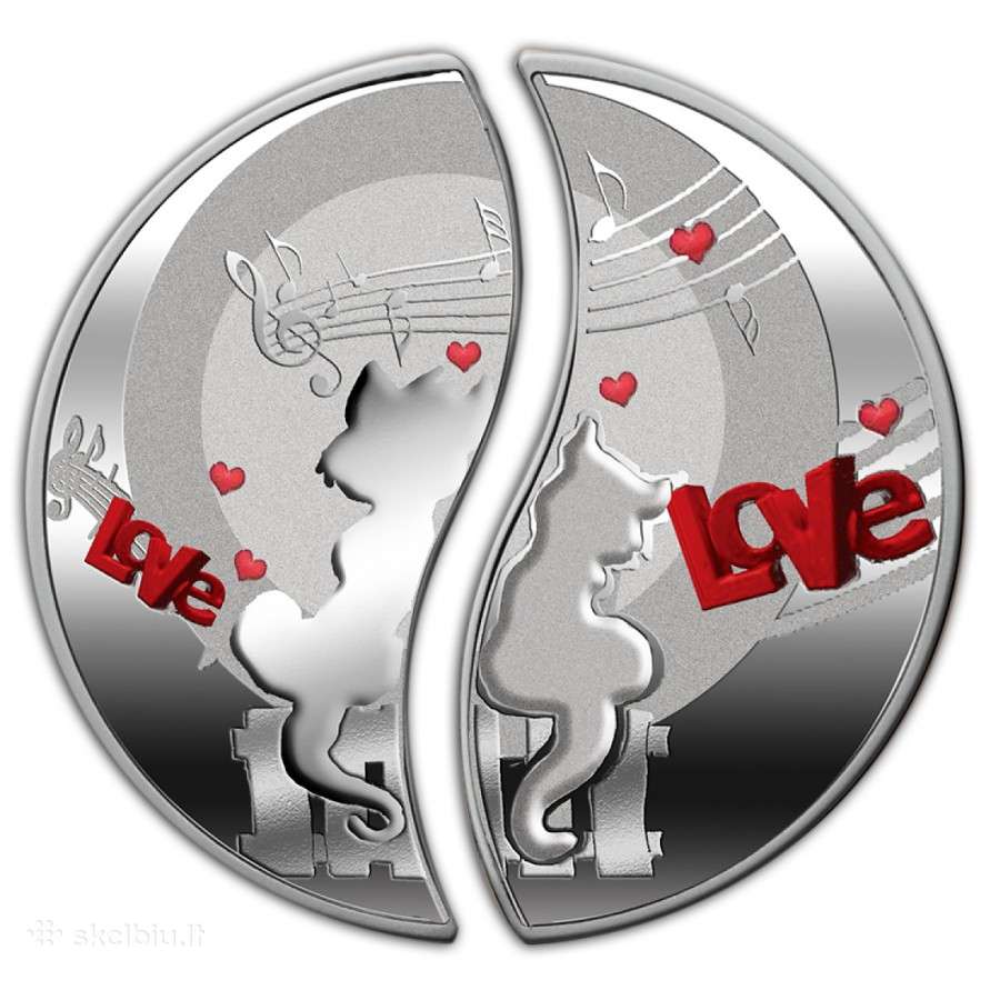 Niue Island 1 dollar "In Love" 2013 | Skelbiu.lt Niue Island 1 dollar "In Love" 2013