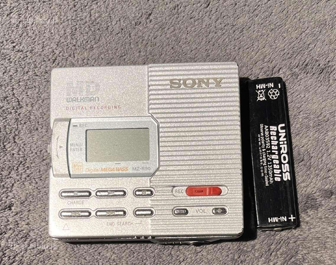 Mini disku grotuvas sony walkman mz-r90 - Skelbiu.lt