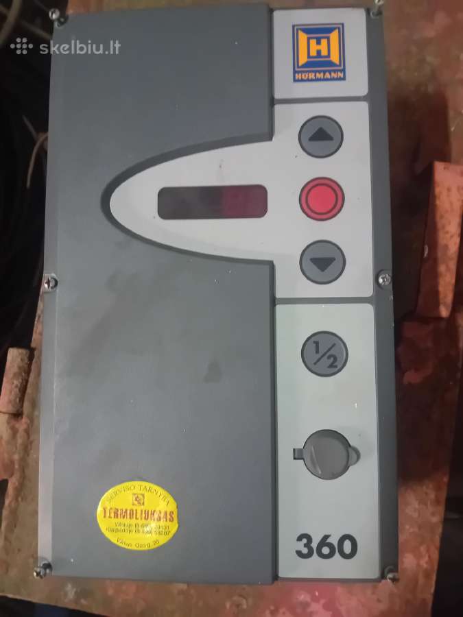 Hormann 360 valdiklis ir hormann wa300 s4 pavara