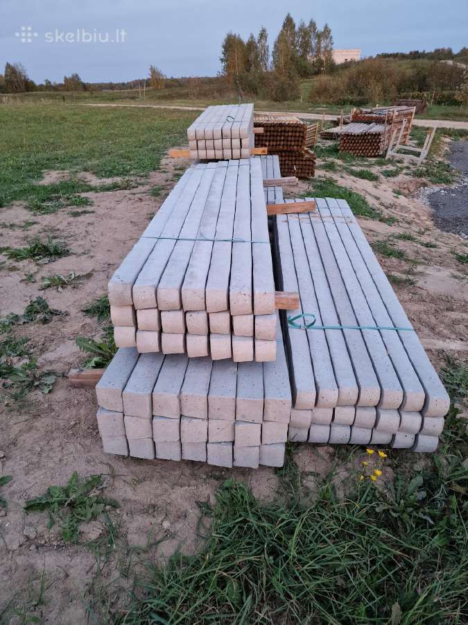 Betoniniai stulpai tvoros ,sodo įrengimui