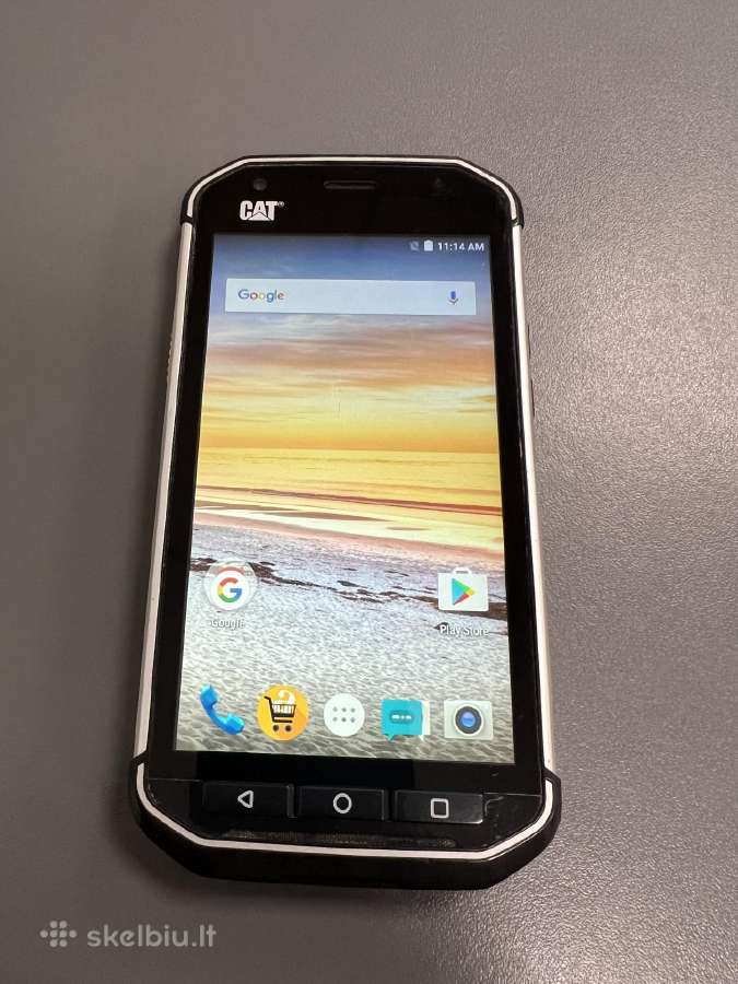 Cat S40 atsparus smūgiams,garantija 59 eur