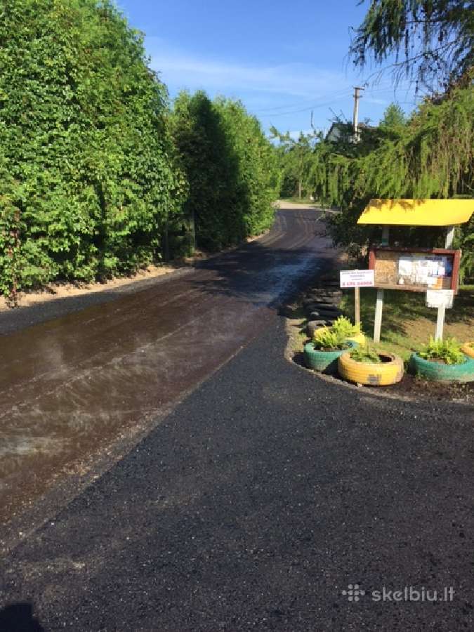 Kelių, įvažiavimų, nuovažų įrengimas