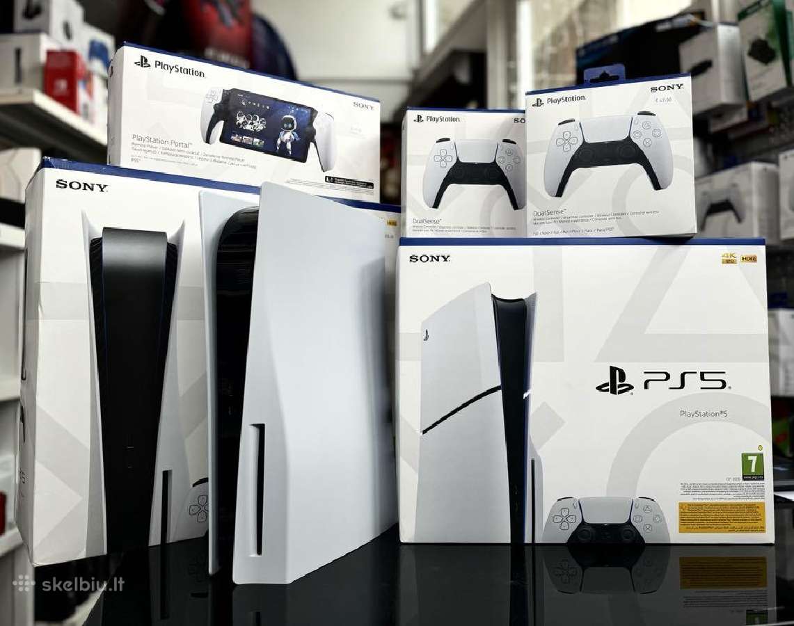 Playstation 5 Konsolės Vilniuje Laisvės pr.125